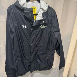 Under Armour Black Windbreaker Jacket